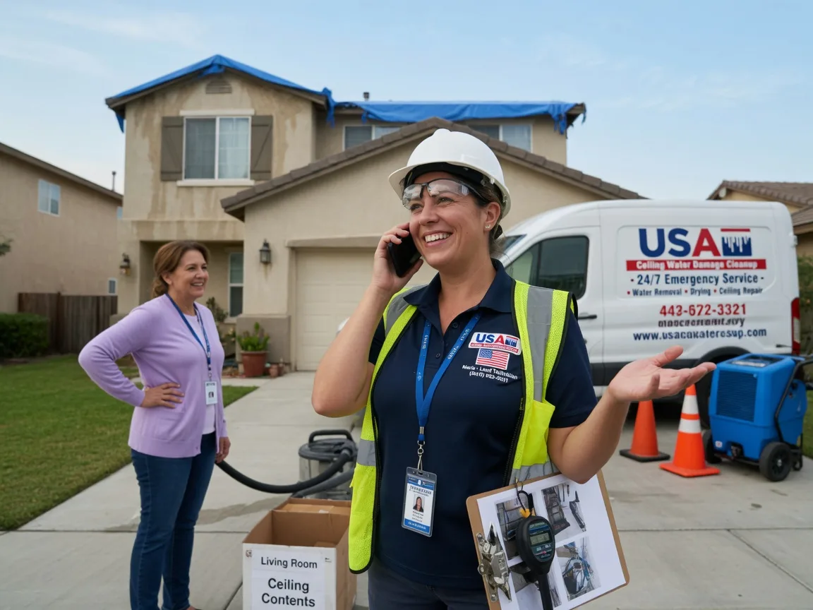 Ceiling Water Damage Restoration Bannock, OH FAQs