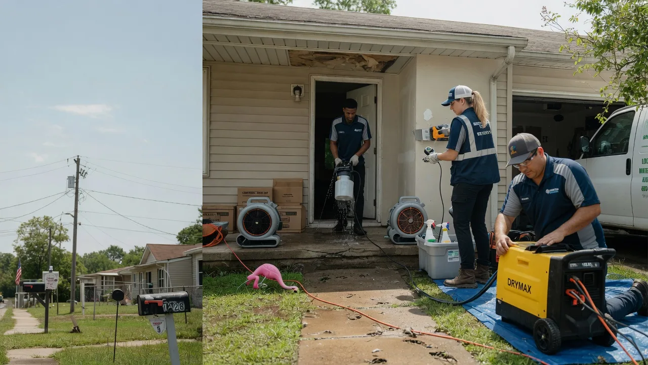 Storm Damage Water Removal in Bannock, OH near me